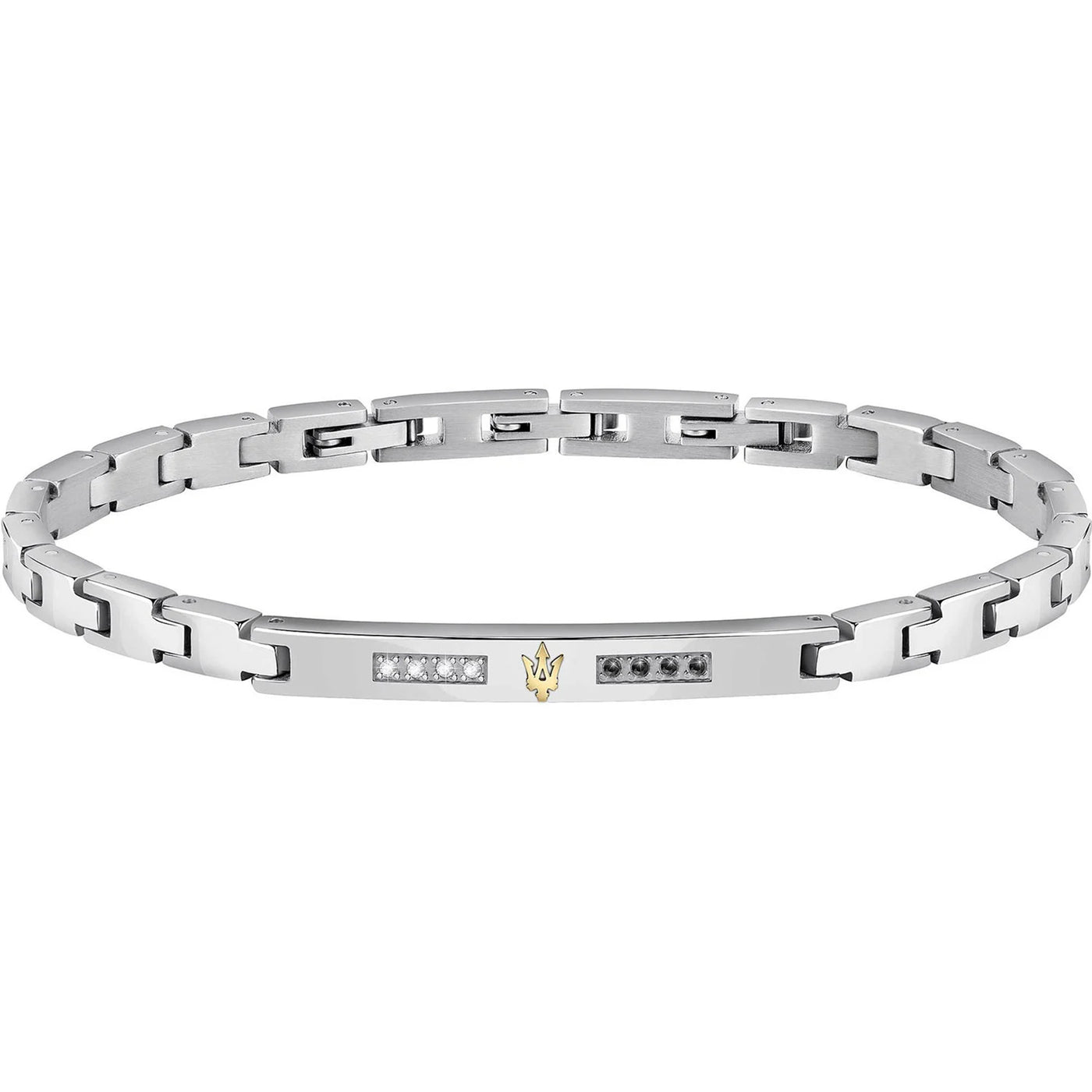 Maserati Black and Diamond 22cm Bracelet