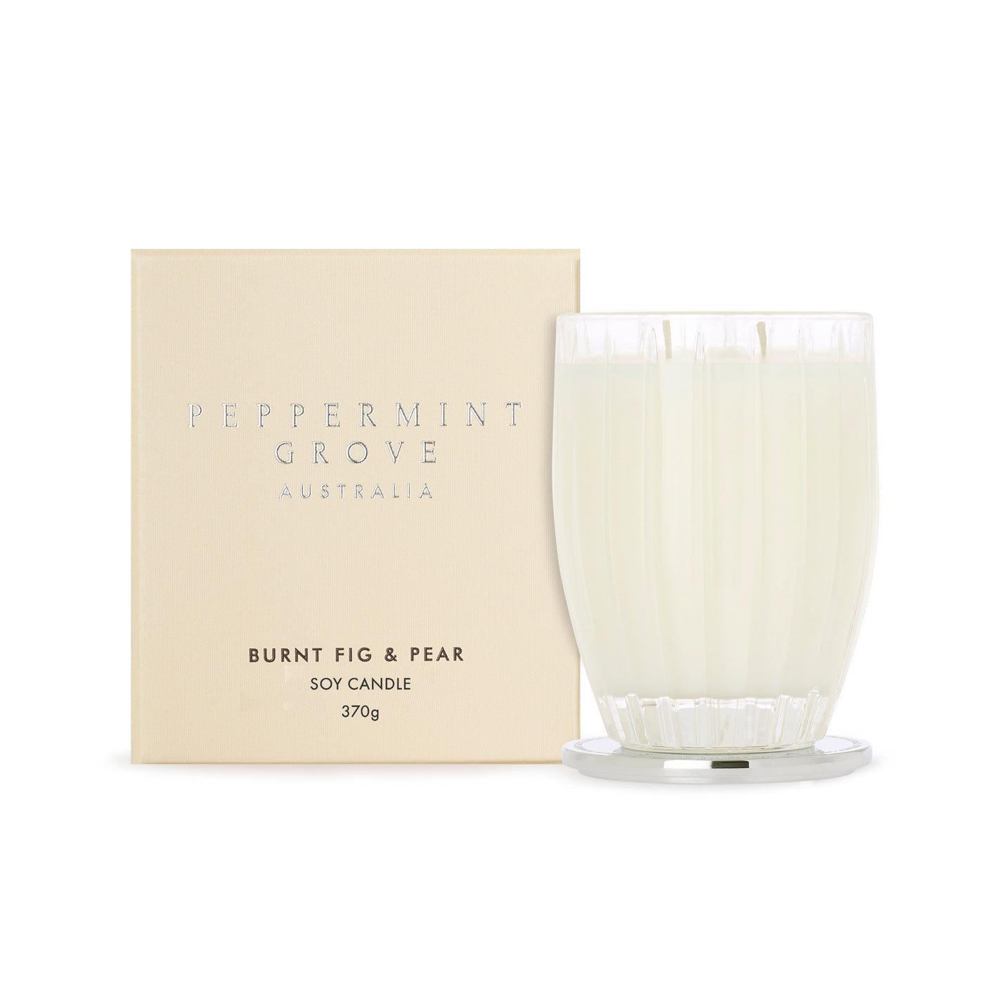 Burnt Fig & Pear Soy Candle- Peppermint Grove