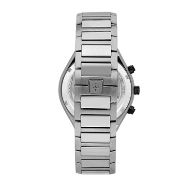 Maserati Stile Silver Chronograph
