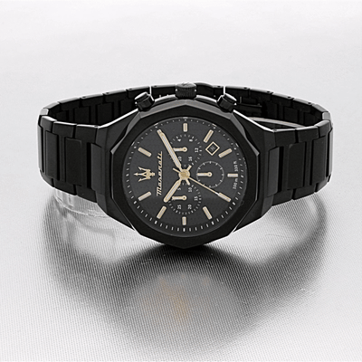 Maserati Stile 45MM Black Watch