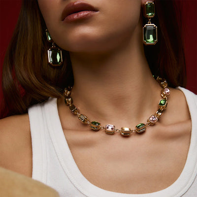 Luxury Wedding and Event Earrings with Emerald-Cut Stones