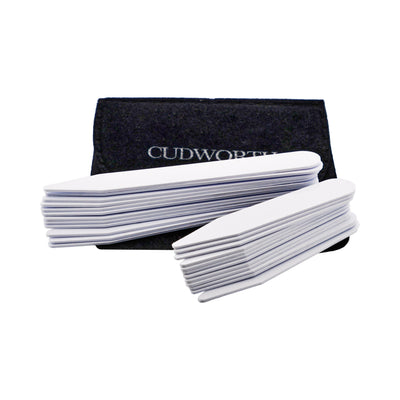 Plastic Collar Stays (12prs) (6pr x small and 6pr x large)