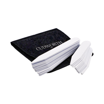 Plastic Collar Stays (12prs) (6pr x small and 6pr x large)