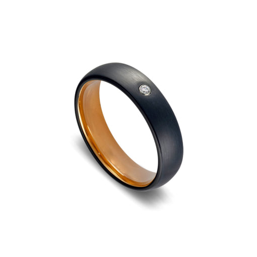 tungsten men’s IP Rose Gold