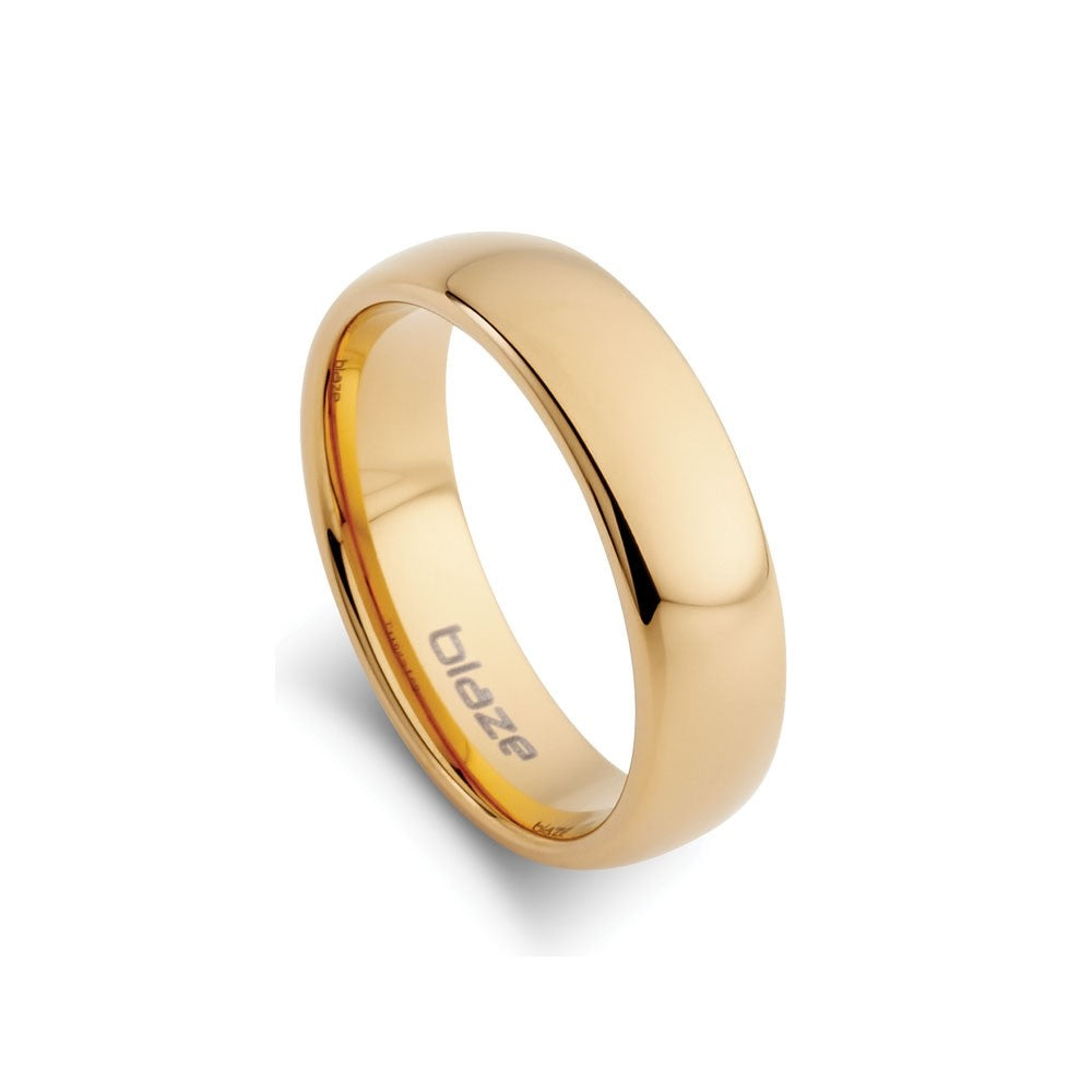 Tungsten Gold Plating Ring