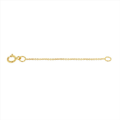 9K Yellow Gold 5cm Necklace Extender